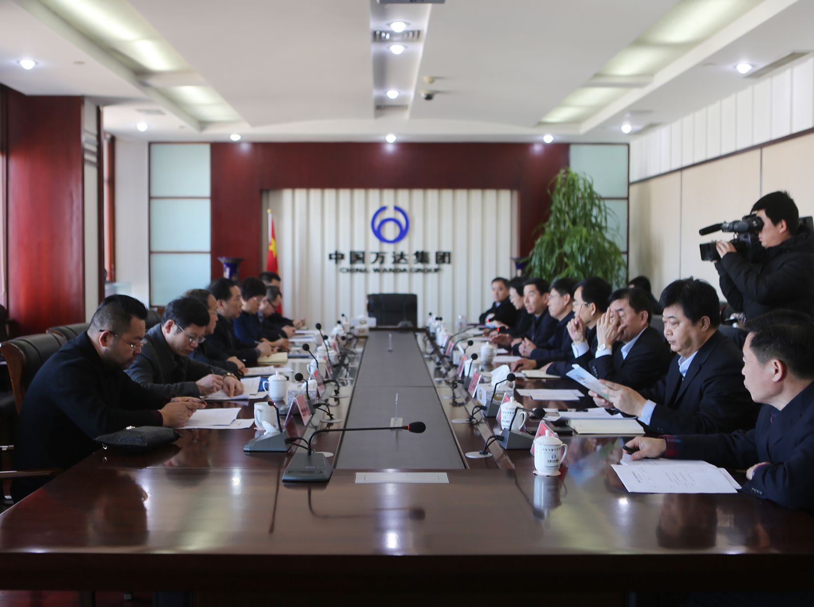 湖南省工商联莅临J9国际站集团官网集团调研考察圆满完成